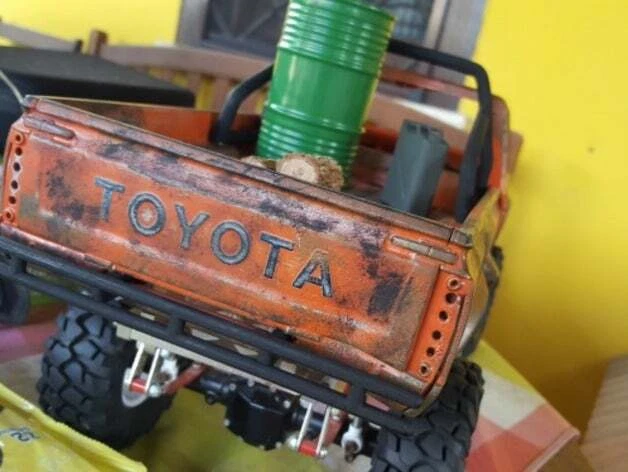 Axial 1/10 Axial Scx10 Rear Bumper - Image 3 of 4