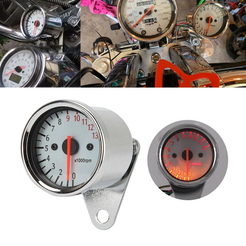 Velocímetro tacômetro LED motocicleta para Honda VTX 1300 1800 TIPO C R S N RETRÔ - Imagem 4 de 4