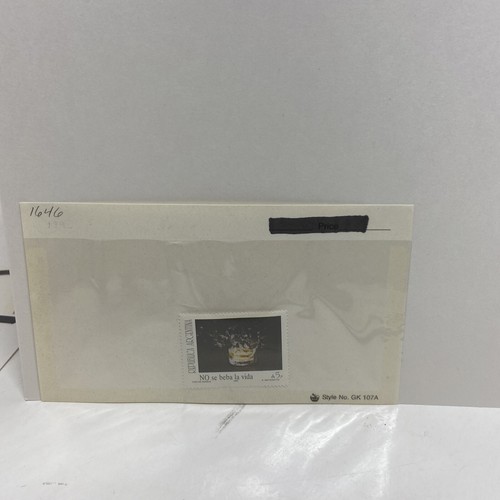 Argentina 1989, Anti Alcohol 1v stamp - Picture 3 of 3