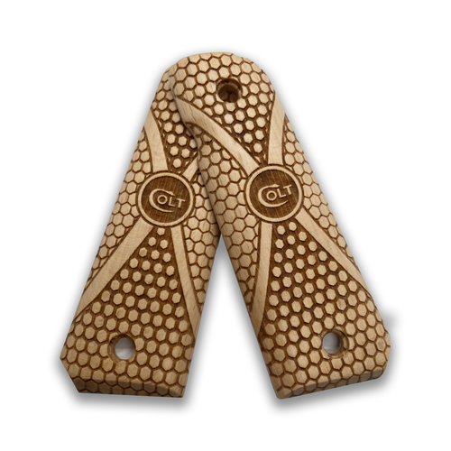 ZIB GRIPS Colt 1911 Grips, Full Size 1911  Grips Taurus SW Honeycomb design - Imagen 5 de 7