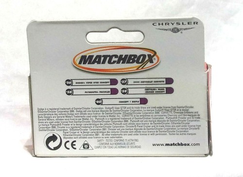 BW Matchbox - Promocional - Panel Chrysler - Azul - PMCC - Navidad 1 de diciembre de 2001 - Imagen 3 de 3