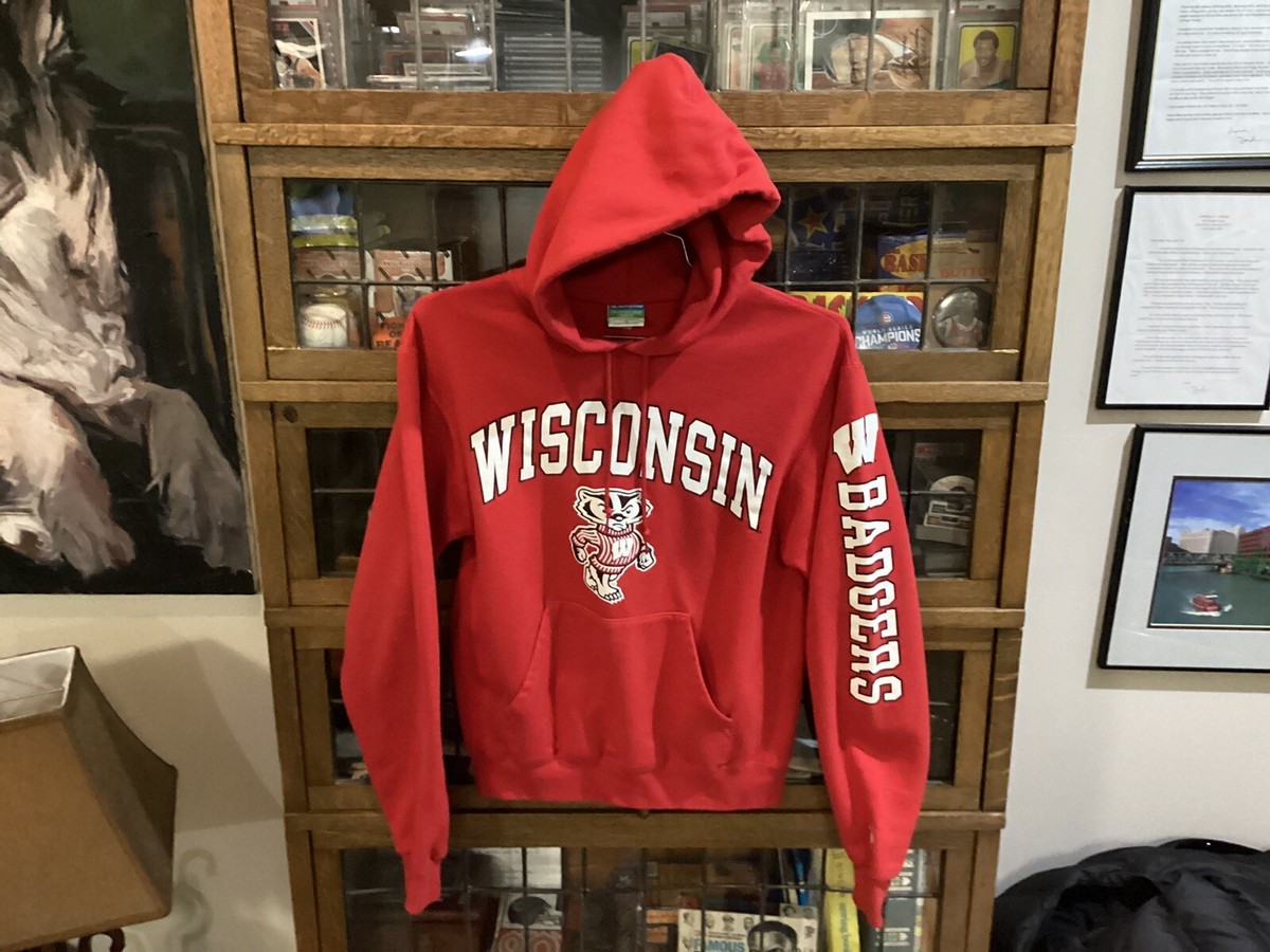 Wisconsin Badgers Under Armour Tackle Twill Hoodie Bucky Badger