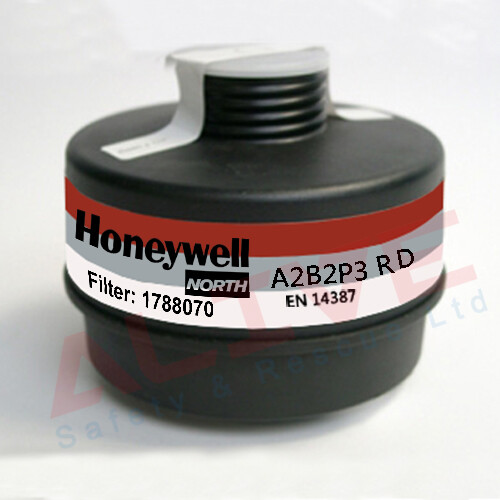 Full Face Masks Honeywell OPTIFIT Single Respirator / Rd40 Filter Cartridge - Picture 26 of 26
