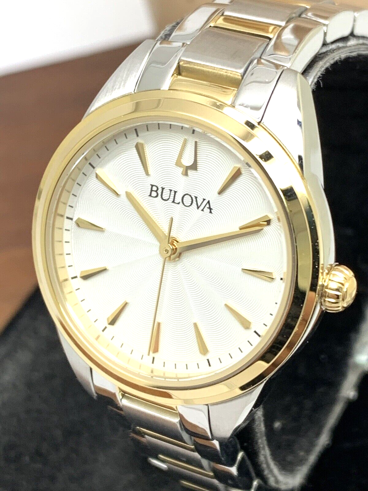 Bulova Women's Watch 98L277 Quartz 28mm Two Tone Stainless Steel ...