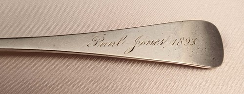 Towle Sterling Engraved Bamboo Pattern Youth Fork-Mono Paul Jones 1893 - Picture 4 of 5