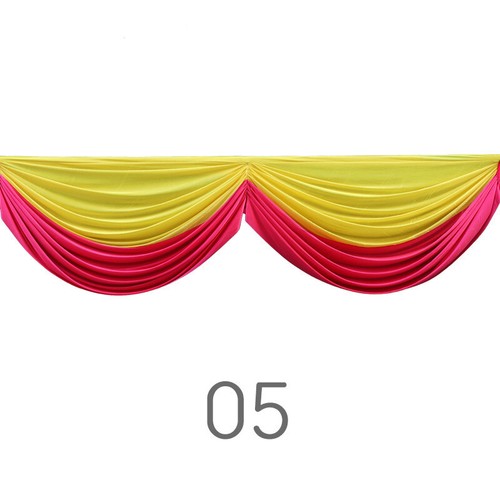 Detachable 1/2m Gauze Curtain Swag for Wedding Church Stair Handrail Decoration - Picture 17 of 31