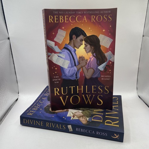 Divine Rivals & Ruthless Vows By Rebecca Ross Paperback Bundle