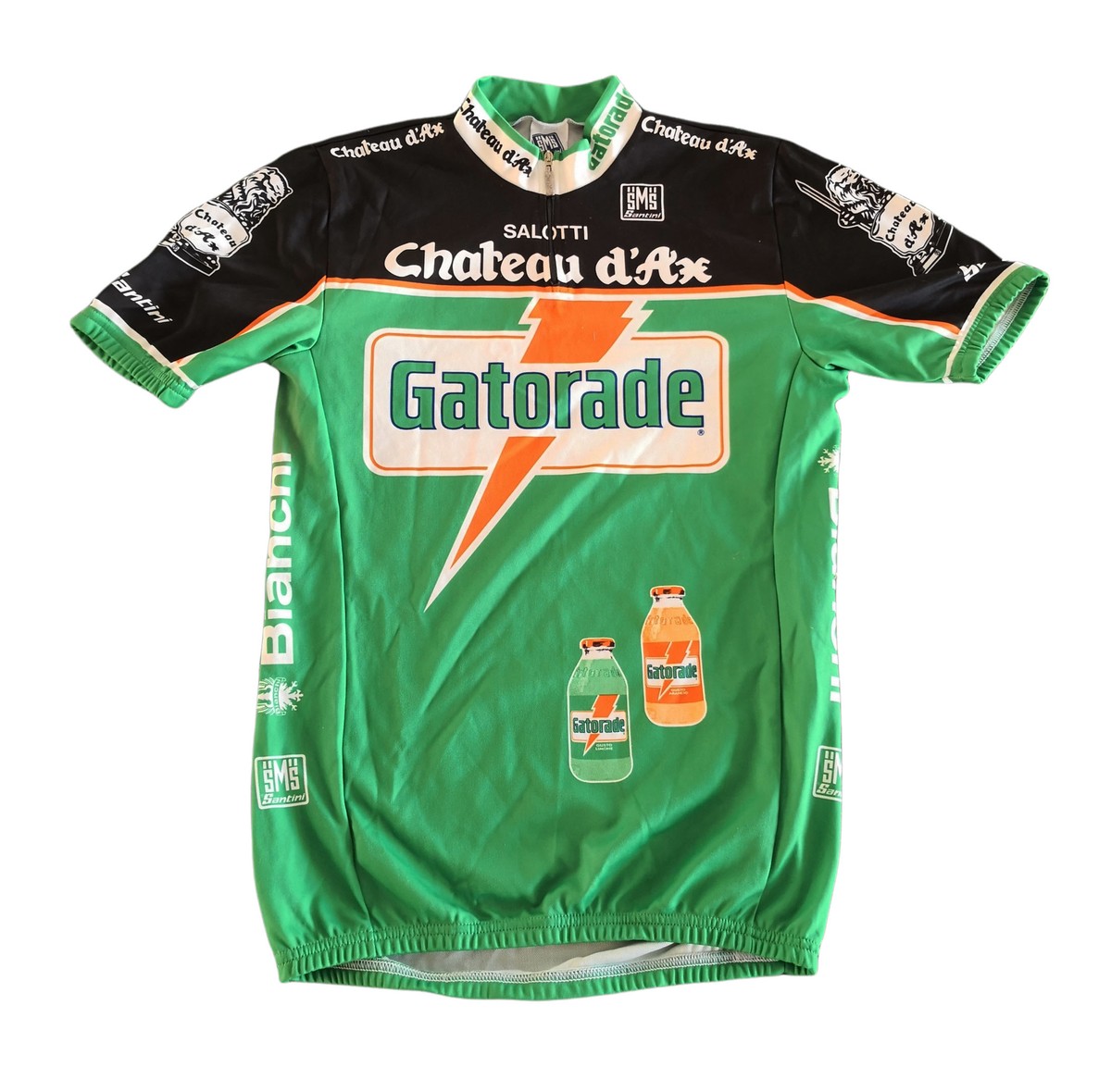 Team Gatorade Chateau d'Ax Retro Cycling Jersey - Montella Cycling