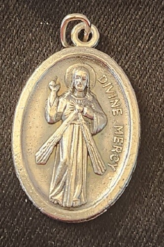 Patron Saint Key Chain - Always with You - Choose Saint (A-J) Silver Plated 2.5" - Picture 35 of 100