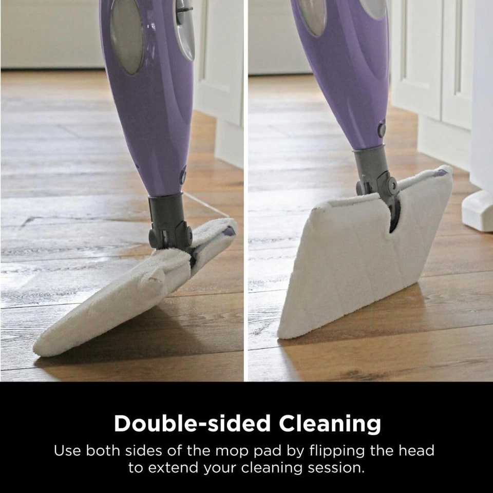 Shark S3501 Steam Pocket Mop Hard Floor Cleaner, With Rectangle Head and 2 Washa - Image 4 of 4