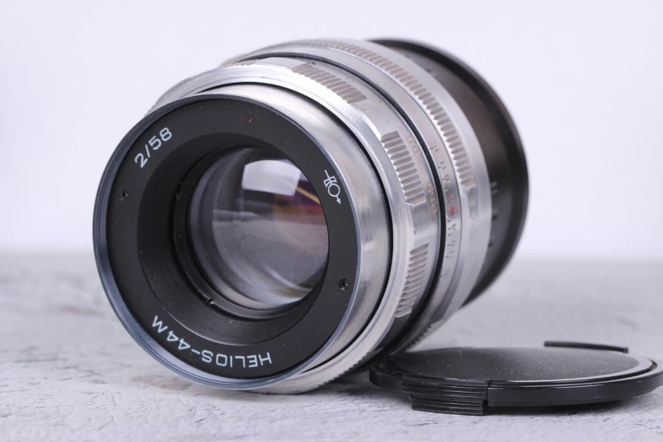 Helios 44M 58mm f/2 Soviet lens Vintage portrait lens M42 adapter FujiFilm FX - Image 4 of 4