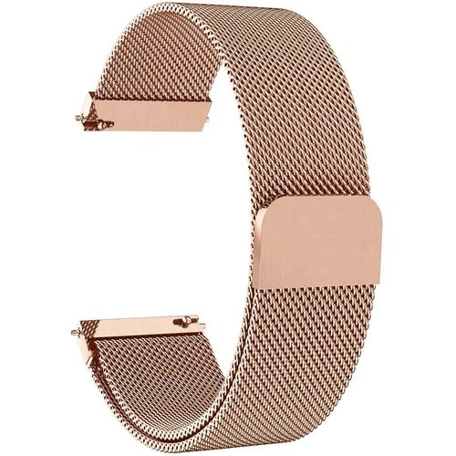 Milanese Bransoletka do Samsung Watch 3 4 5 Huawei Garmin Metal Magnes 20mm 22mm - Zdjęcie 9 z 11