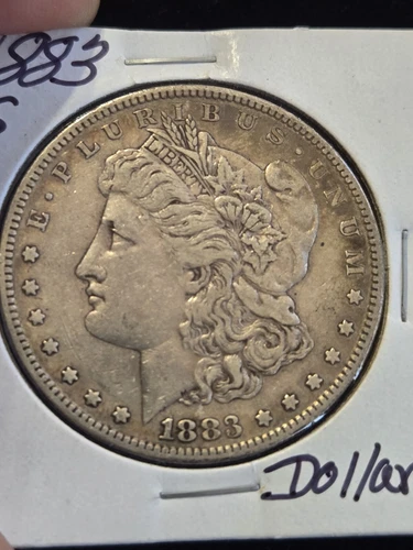 1883 -S MORGAN SILVER DOLLAR *SEMI-KEY DATE* Xf++  Condition Original Coin 510
