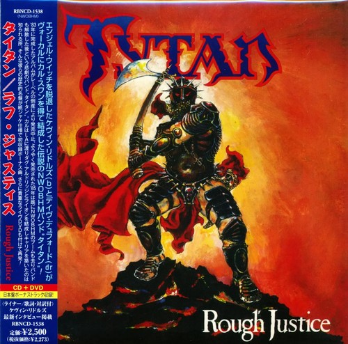 Rough Justice by Tytan CD with Bonus Tracks + DVD from Japan - Picture 3 of 4