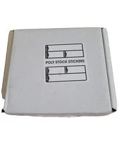 VERSA TAG POLY STOCK STICKER Car Lot ID tags..