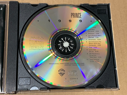 (Japan) Prince - 1999 (CD) - FREE SHIPPING - Picture 3 of 6
