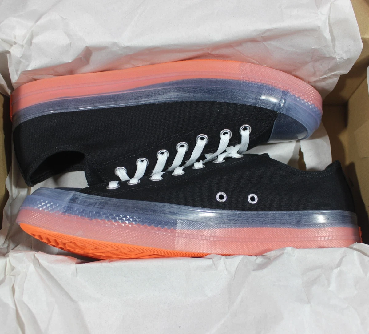 Converse orange black cheap