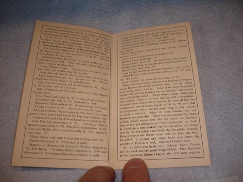 RARE ORIGINAL DURYEA ADVERTISING PAMPHLETS NOT CUT OUT ADS reading pa. - Picture 12 of 12