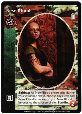 New Blood Blood Brothers Anthology I 2022 BCP V:TES VTES Vampire CCG