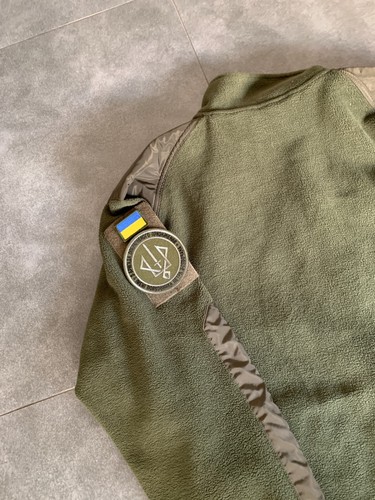 Ukrainian Military Fleece Combat Jacket - National Guard Issue - Size 2XL/L - Picture 11 of 12