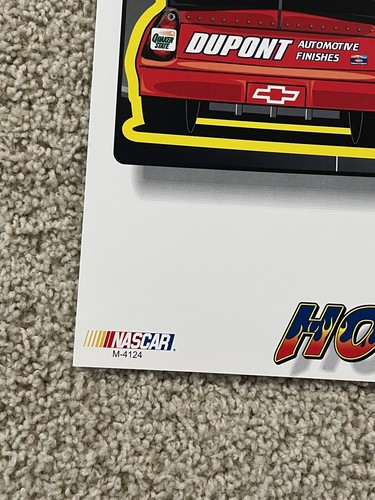 Jeff Gordon Hot New Look Dupont NASCAR Sam Bass 2001 Poster 18 x 24 1024 - Picture 2 of 7
