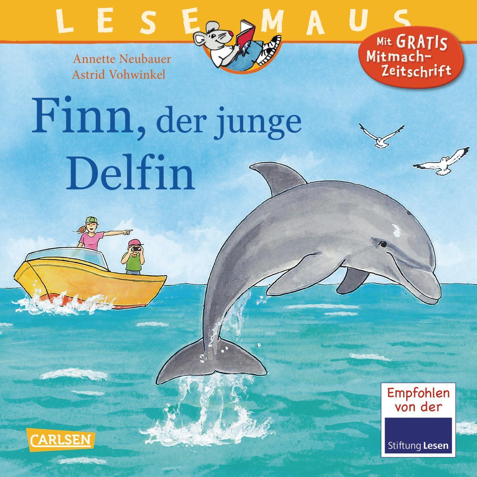 Thumbnail - Finn, Der Junge Delfin | Annette Neubauer | Taschenbuch | Lesemaus |