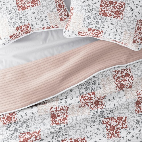 Reversible Stitched Lightweight Quilt Set - Fashion Collection By Kaycie Gray - Picture 64 of 118