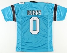 Carolina Panthers Brian Burns XL Autographed Jersey JSA Authenticated 