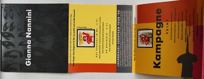 Gianna Nannini Due Ragazze In Me - Rare German Presskit 1990