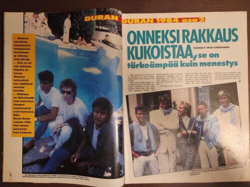 Michael Jackson, Maiden, Dio, Prince, KISS - Finland Magazine Suosikki #10B 1984 - Foto 4 di 11