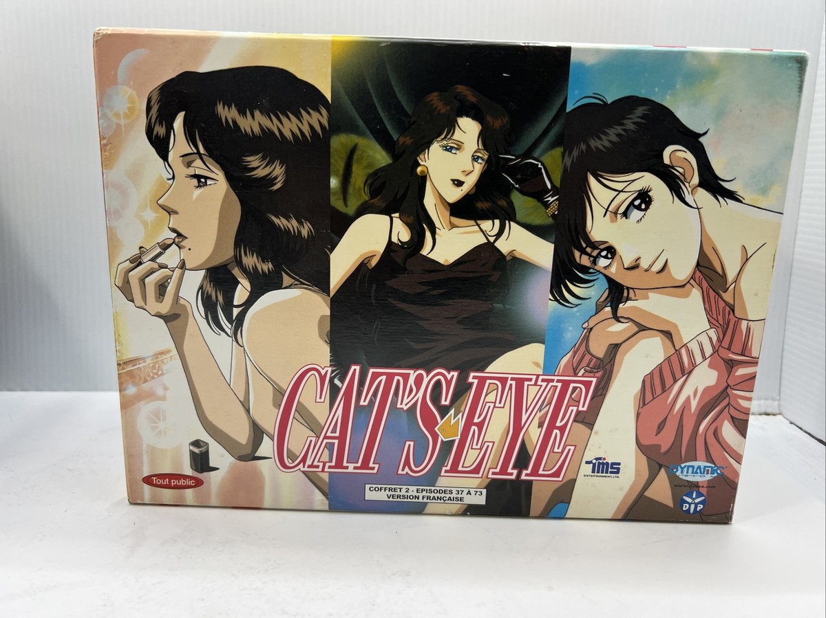 vintage Cat's Eye Anime VHS French Version Episodes 37-73