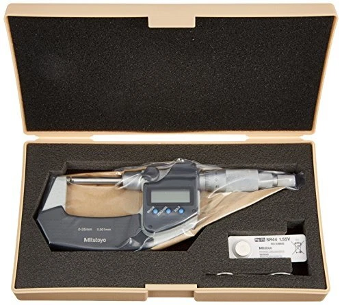 Mitutoyo 406-250-30 OMV-25MX Micrometer  Non-Rotating  0 mm-25 mm  0.001