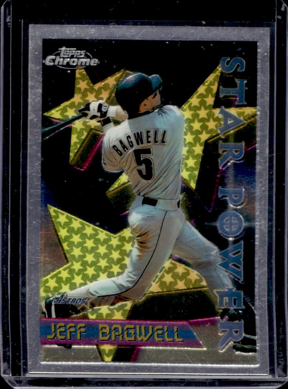 1996 Topps Chrome Jeff Bagwell #4 Astros