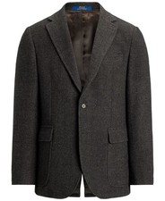 Polo Ralph Lauren Men's Polo Modern Birdseye Twill Sport Coat Charcoal Multi-46L