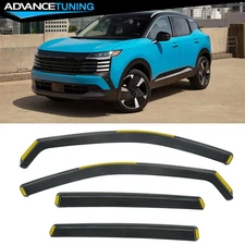 For 25-26 Nissan Kicks In-Channel Window Visors Sun Shades Vent Rain Guards PC