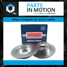 UPC 025000000065 product image for 2x Brake Discs Pair Solid fits ROVER 75 RJ 2.0 Rear 99 to 05 20K4F 280mm Set B&B | upcitemdb.com