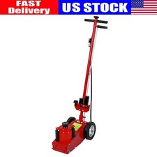 35 Ton Air Hydraulic Floor Jack Heavy Duty Truck Power Lift Auto Truck Bus Red