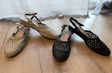 Mark Lemp Sandals Walking Cradle Slingback Shoes Size 10