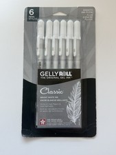 Gelly Roll Classic Bright White Gel Ink Pen Set