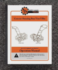 106693 TILLER INSTRUCTION OPERATOR MAINT MANUAL FITS DIRTY HAND MODELS #106145