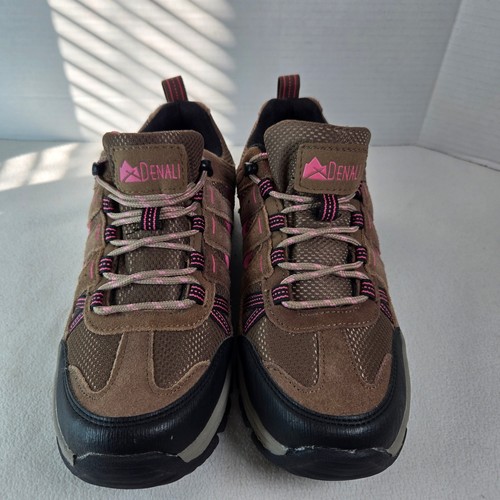 Denali Alpine Damen-Wanderschuhe Turnschuhe braun pink Größe 8 - Bild 3 von 7