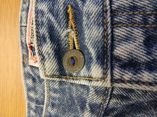 Guess Georges Marciano 1060 Vintage Damen Denim Jeans Größe 27 x 31 Hergestellt in den USA *SAUM* - Bild 8 von 12