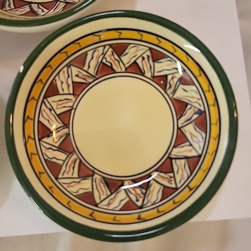 Deruta Hand Painted oil dipping set with 4 bowl, bread plate and oil pitcher - Imagen 18 de 21