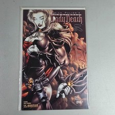 Lady Death Medieval Issue #5 Premium Cover Signed w Brian Pulido /COA