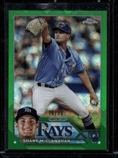 2023 Topps Chrome Logofractor Edition #169 Shane McClanahan Green Refractor #/99