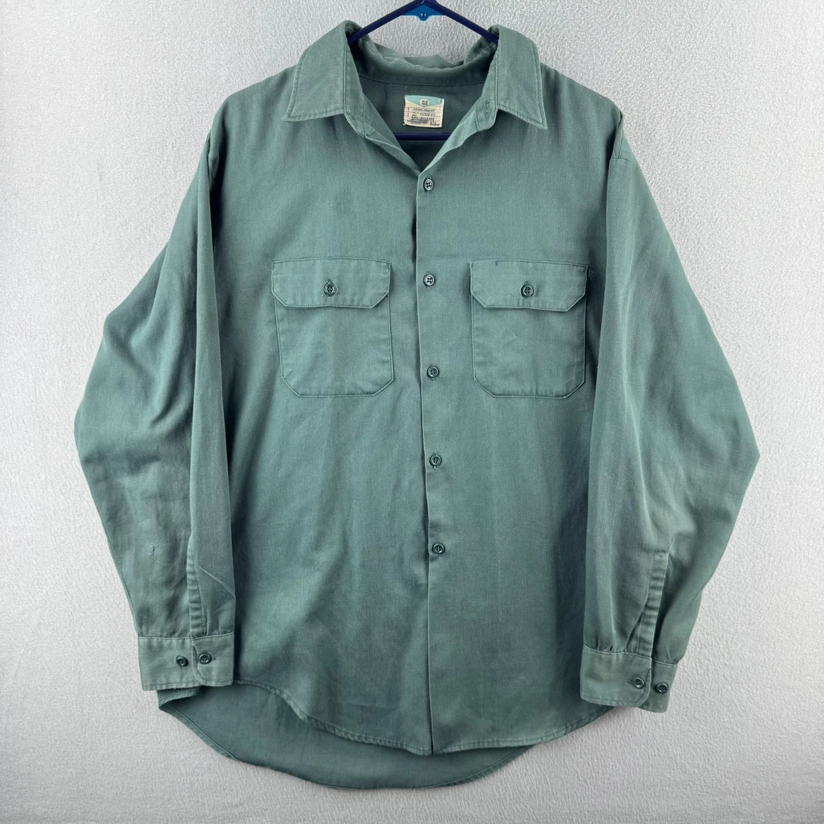 Big Mac Solid Casual Button-Down Shirts for Men for sale | eBay