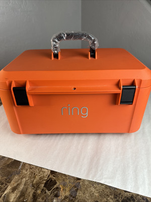 Ring Job site Security Case 5F37E9 Case & Mounts Only Untested