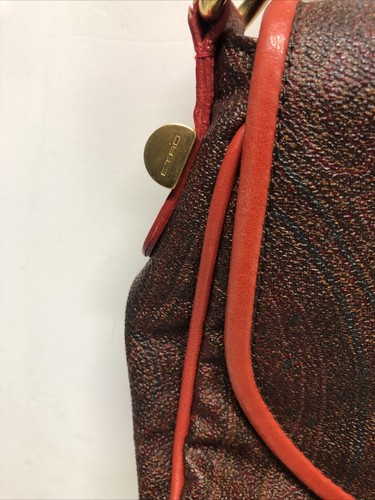 ETRO Paisley Schultertasche One Strap Handtasche Vintage Style Italy - Bild 2 von 20