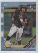 2019 Bowman Draft Chrome Sky Blue Refractor Cal Mitchell #BDC-26 00ht