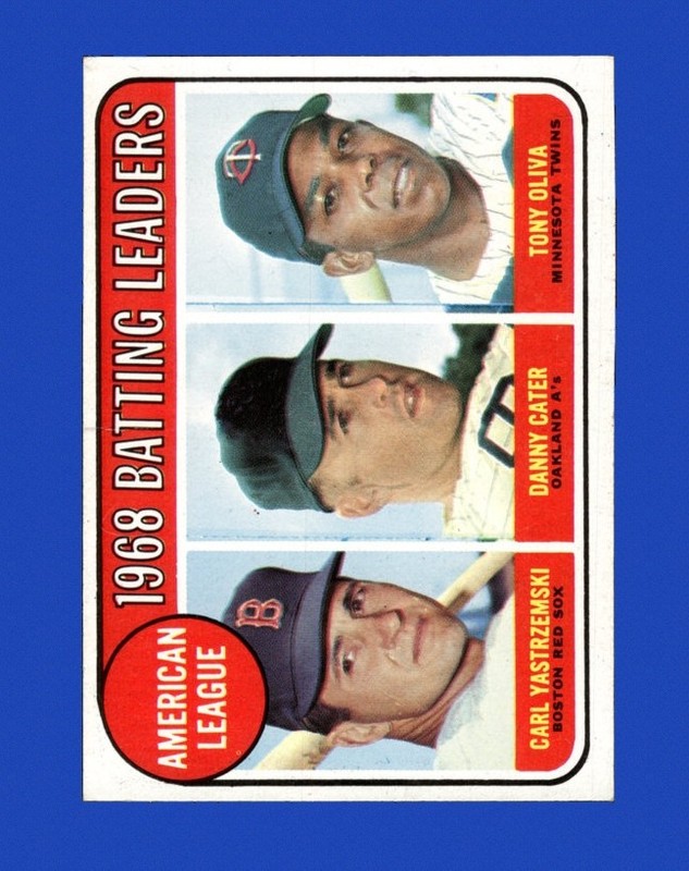 1969 Topps Set-Break #  1 Al Batting Leaders VG-VGEX *GMCARDS*